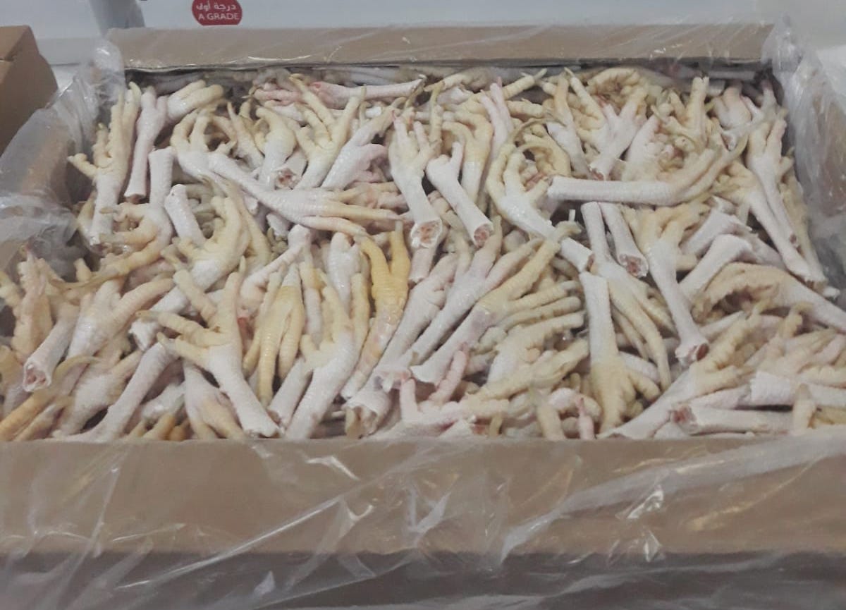 Dondurulmuş Tavuk Ayak