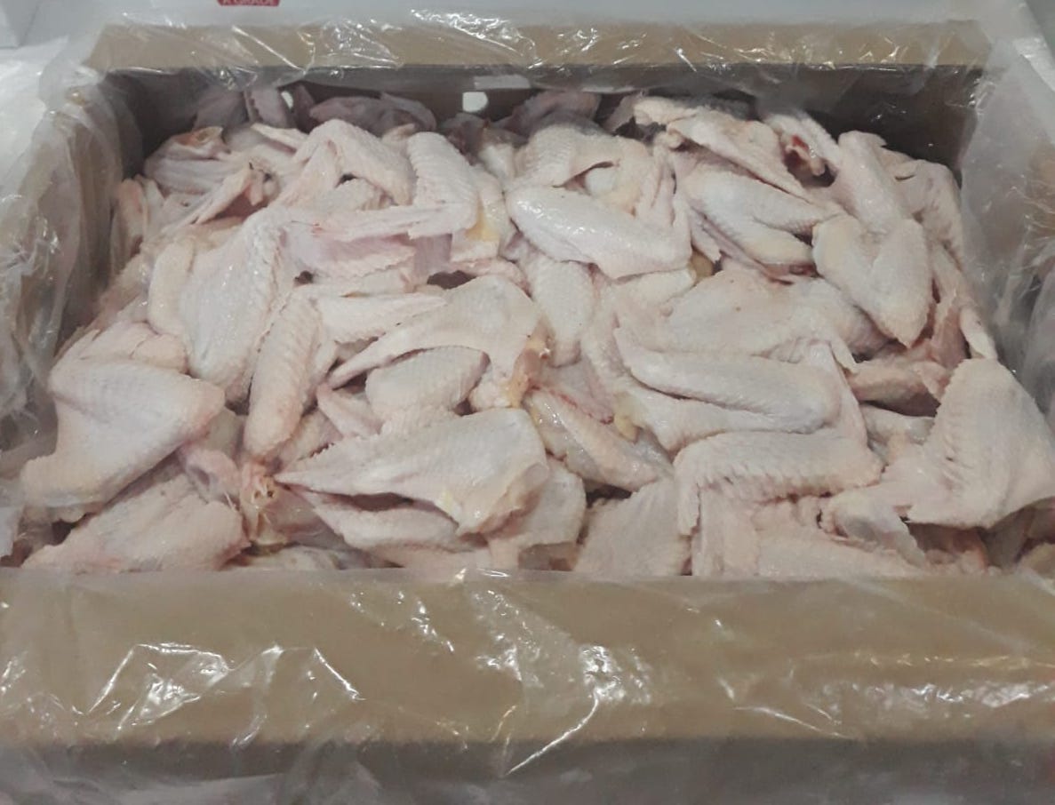 Frozen Light Hen Wings 