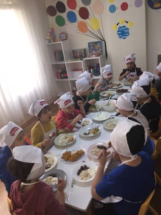 Happy Kids Anaokulunda Tadım Etkinliği