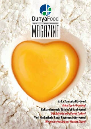 Dünya Food Magazine - 4. Sayı