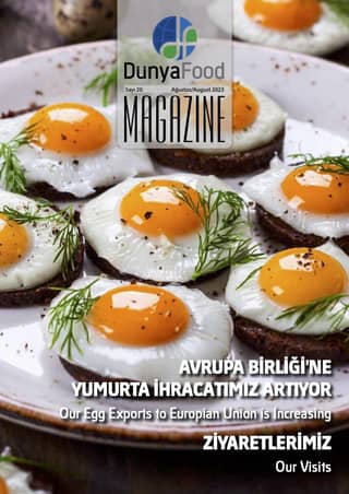 Dünya Food Magazine - 20. Sayı