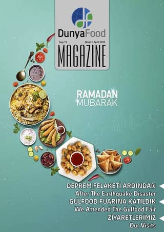 Dünya Food Magazine - 19. Sayı