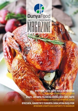 Dünya Food Magazine - 1. Sayı